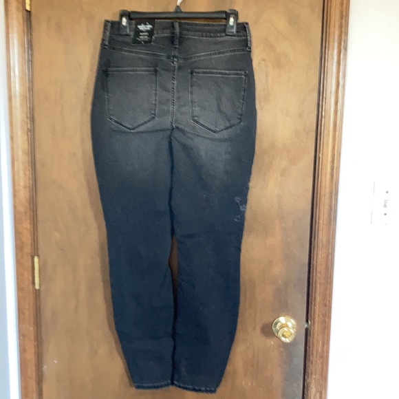 Simply Vera Vera Wang high rise skinny jean floral embroidery power stretch 8 14 - Picture 13 of 16